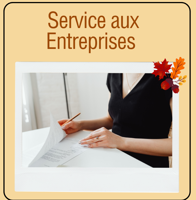 service au entreprises