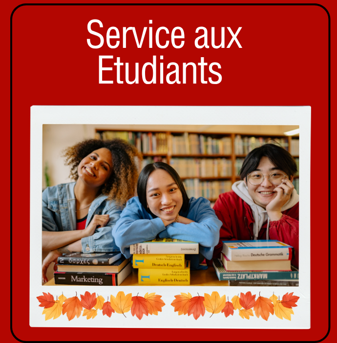 service au étudiants